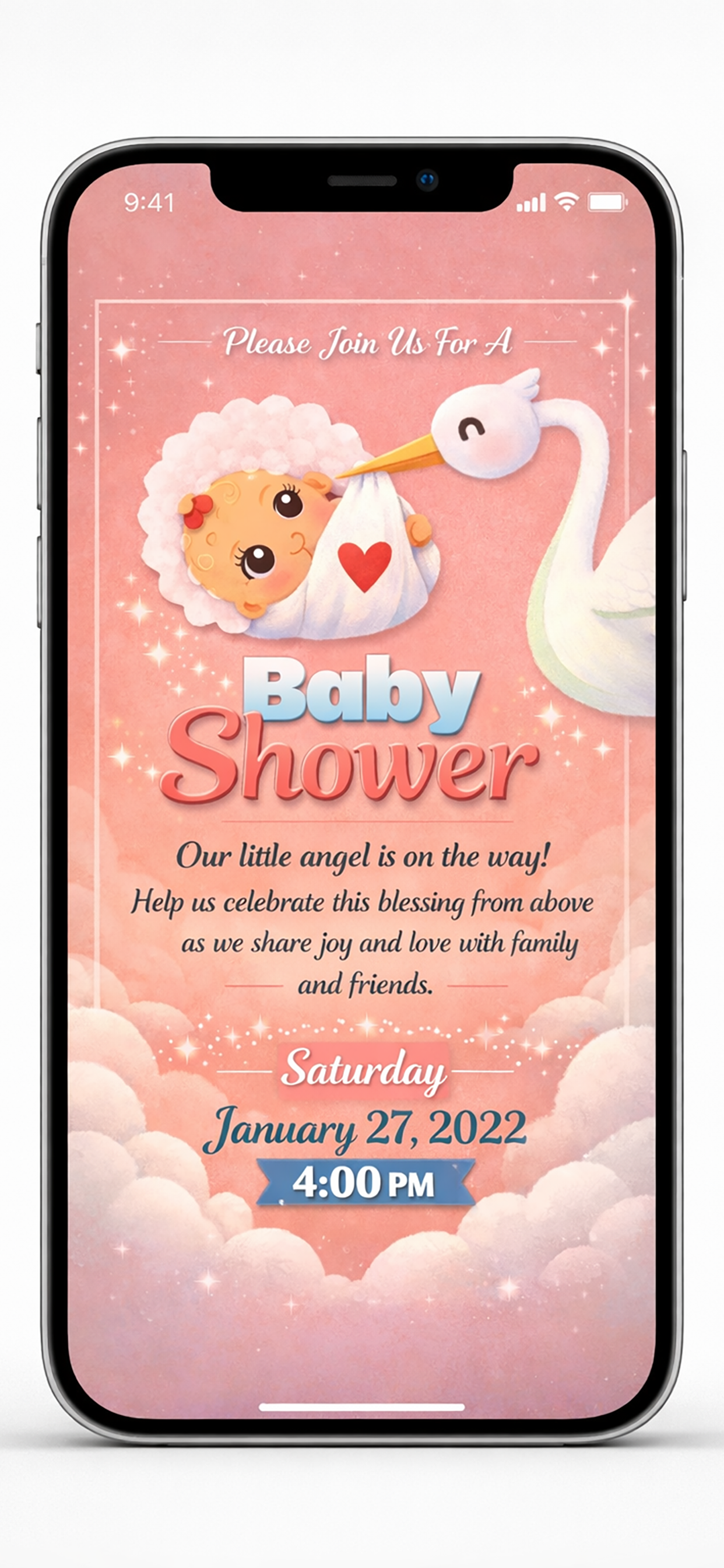 Baby shower Invitation .