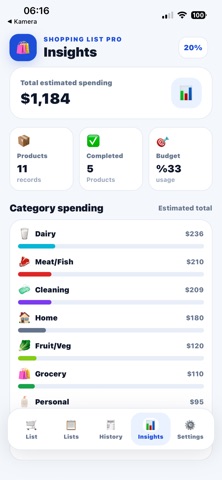 Shopping-List PRO Screenshot 6 of 8