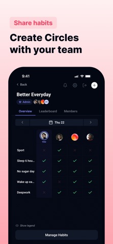 Ascend - Daily Habit Tracker screenshot