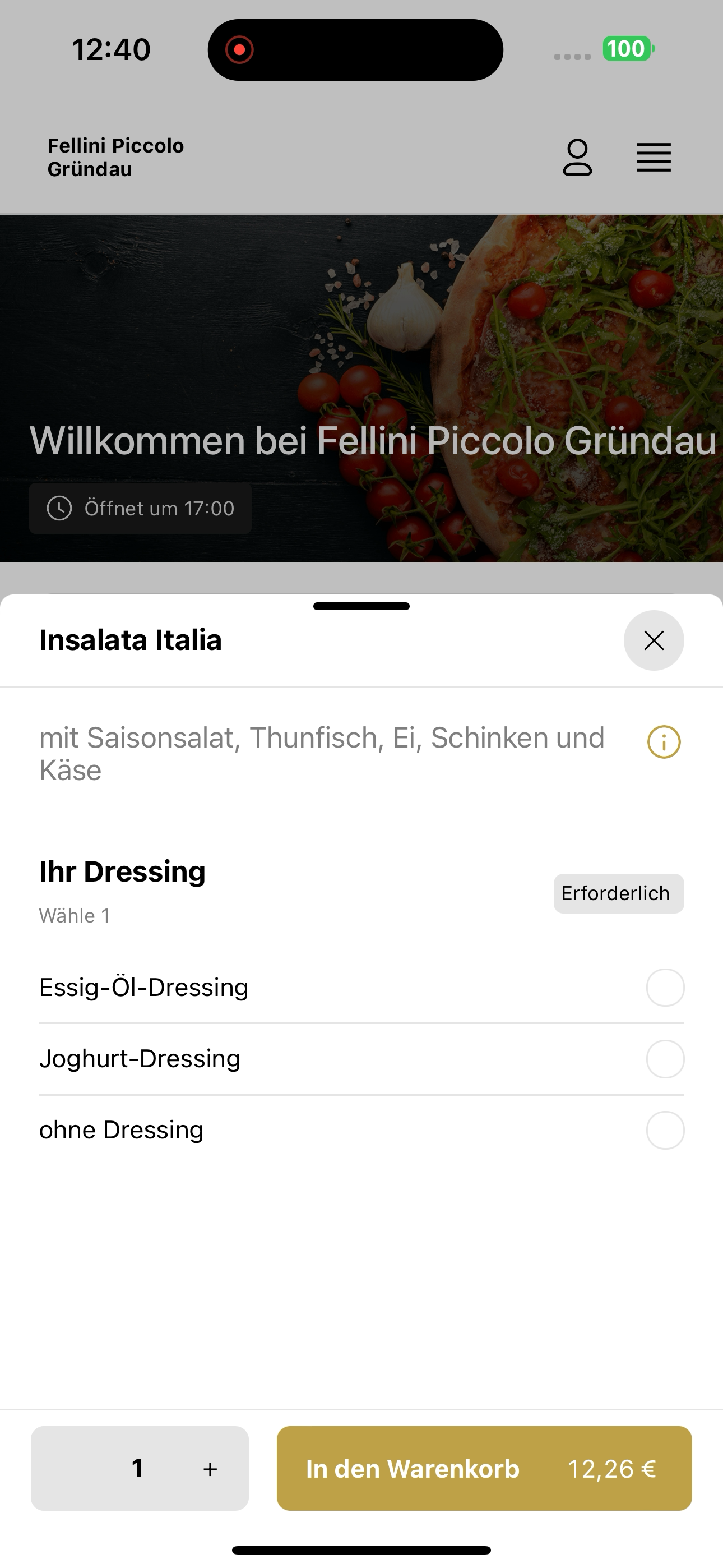 Fellini Piccolo Gründau screenshot 8