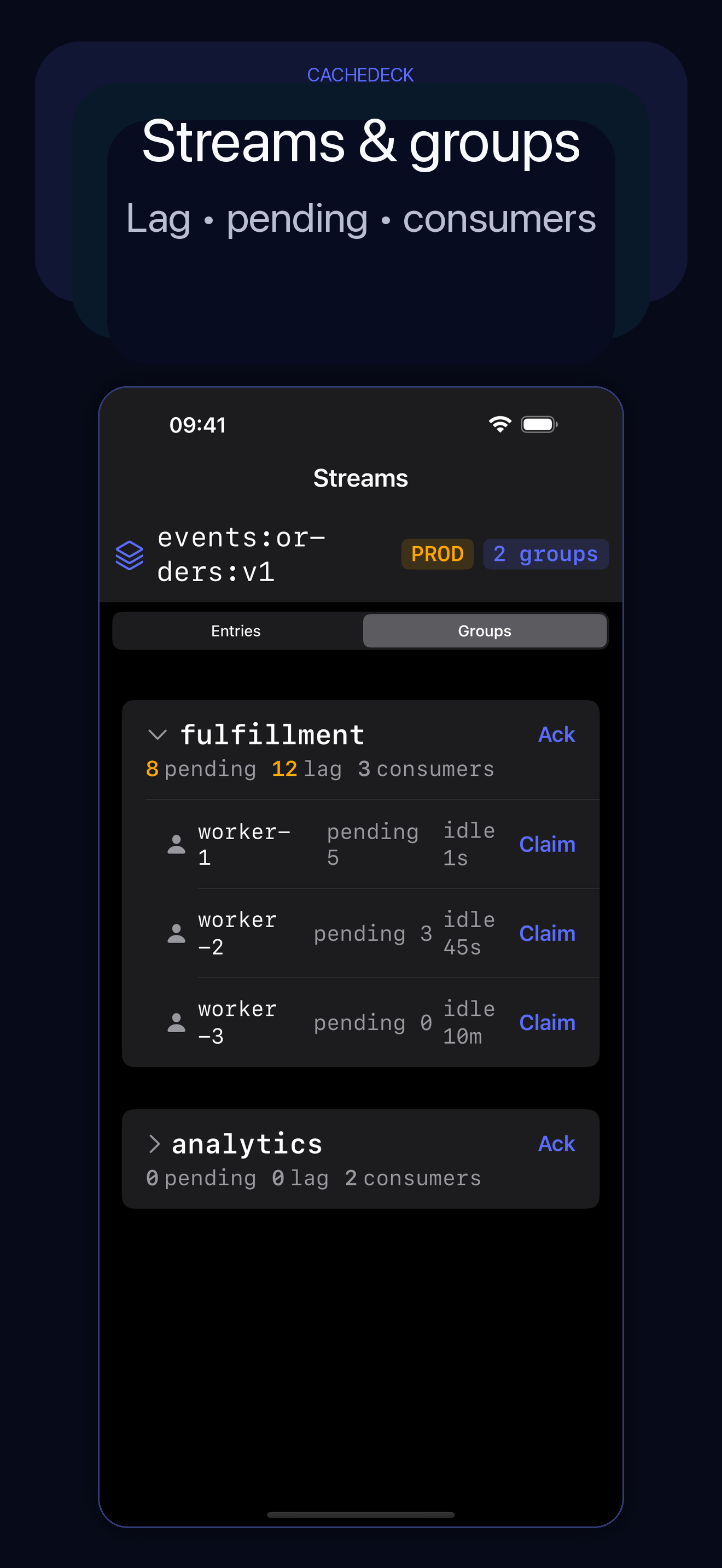 CacheDeck: Redis® Client screenshot 9