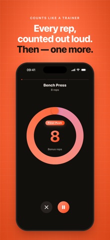 Rep Counter: Voice Workout Screenshot 1 of 4