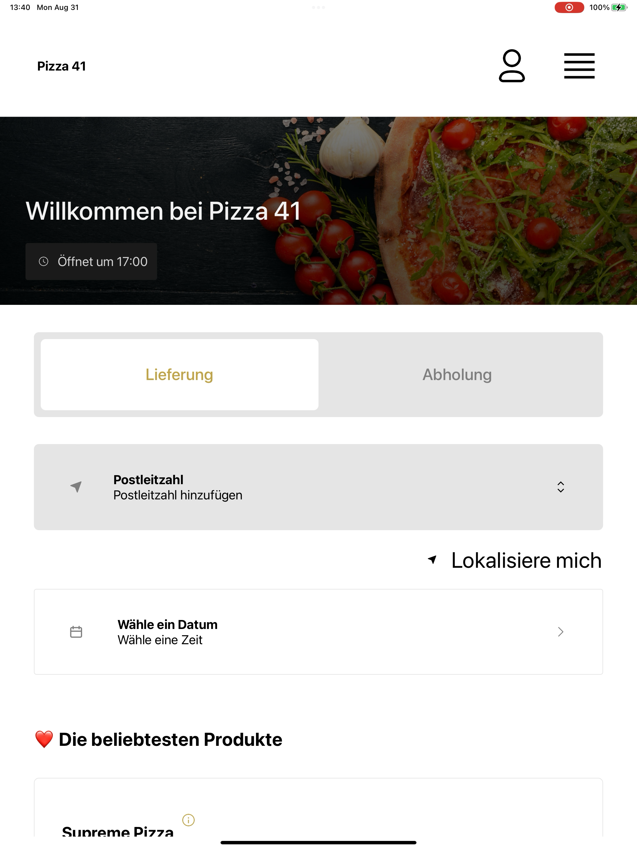 Pizza 41 Bremerhaven screenshot 13
