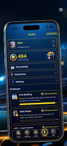 SportNest Football Fields iPhone screenshot