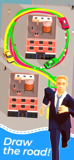 Mini Car Draw Puzzle screenshot 1