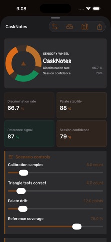 CaskNotes screenshot 1