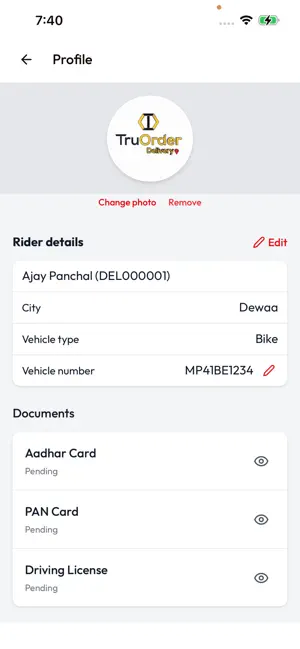 Tifinbox Delivery Partner screenshot 4
