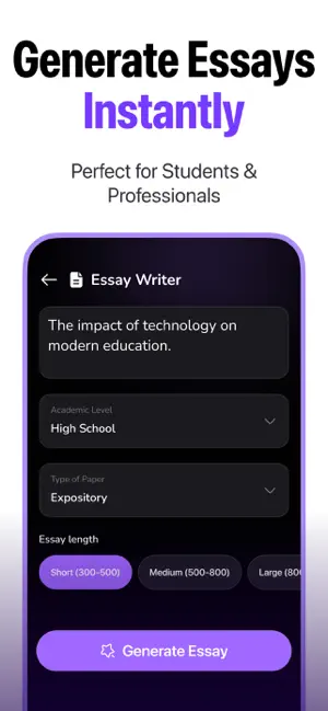 AI Story Generator Write Essay screenshot 3