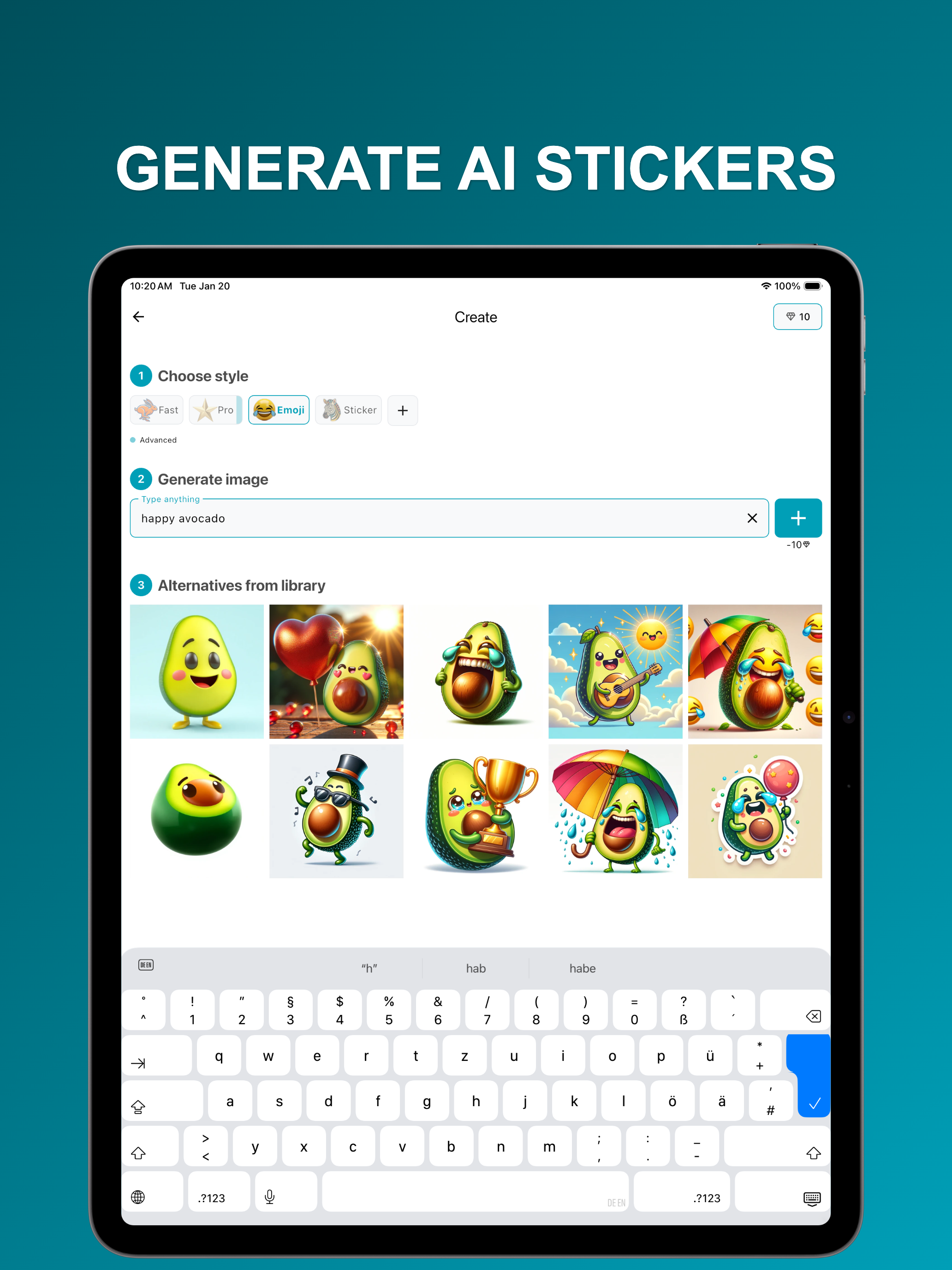 Sticker AI: Generate Anything