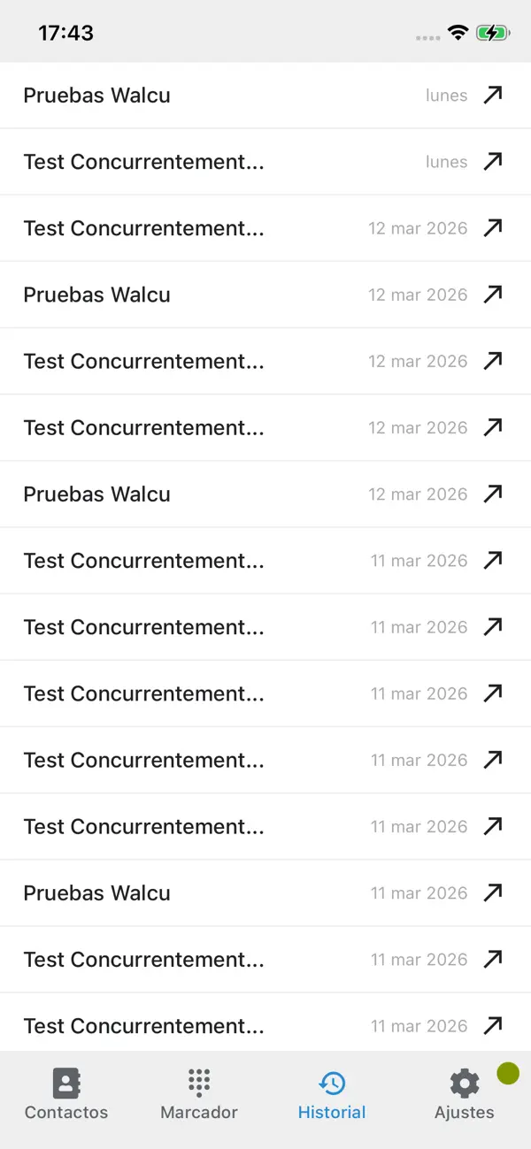Screenshot #2 pour Walcu VoIP