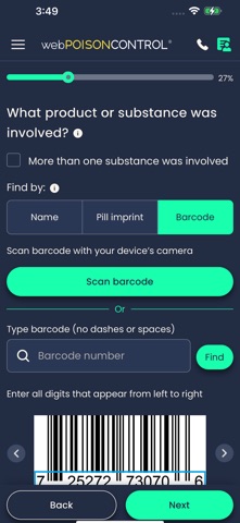 webPOISONCONTROL® Poison App Screenshot 5 of 10