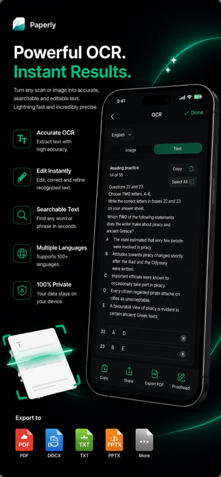 Paperly: Scanner & PDF Editor Screenshot 4 of 6