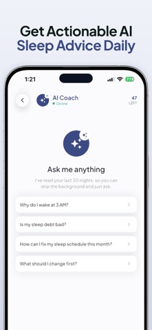 Sleepsyn: Sleep Tracker & AI Screenshot 3 of 7