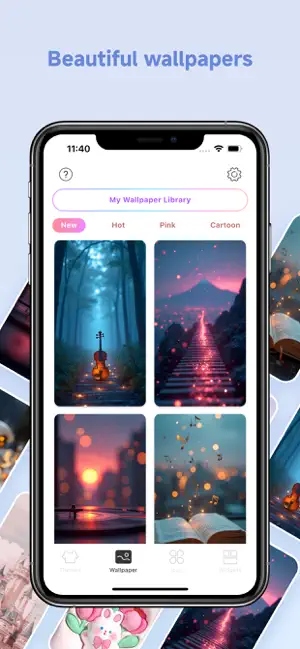 Themes: Wallpaper & Widgets iPhone screenshot 4