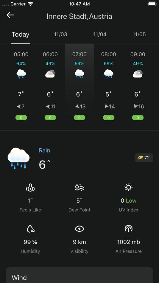 #4. Weather Live & Local Forecast (iOS) 由: Coocent Ltd.