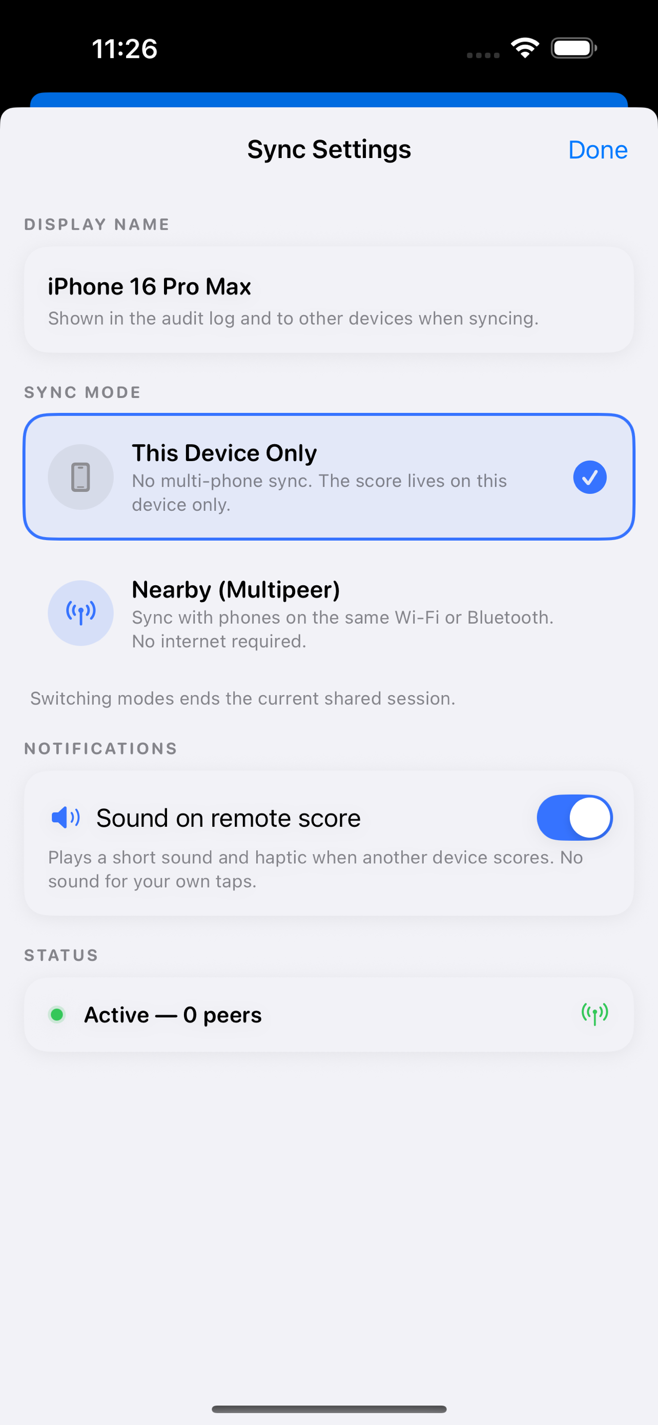 iScoreBoard Pro screenshot 4