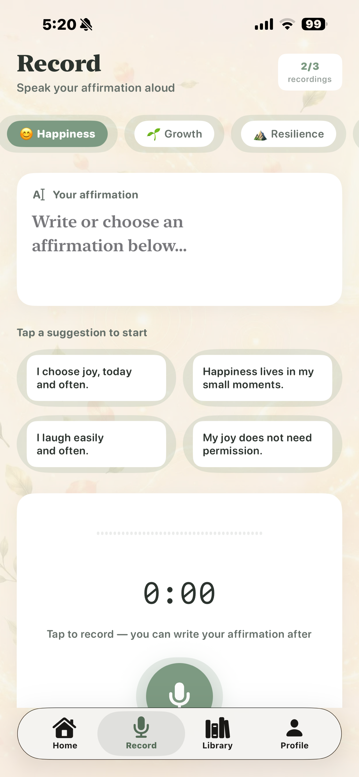 SpeakTrue screenshot 2