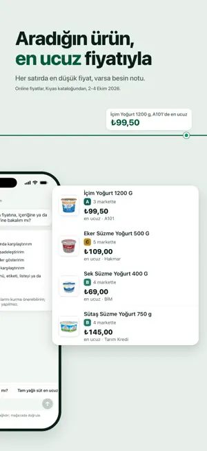 Kıyas: Market Fiyat Kıyasla screenshot 3