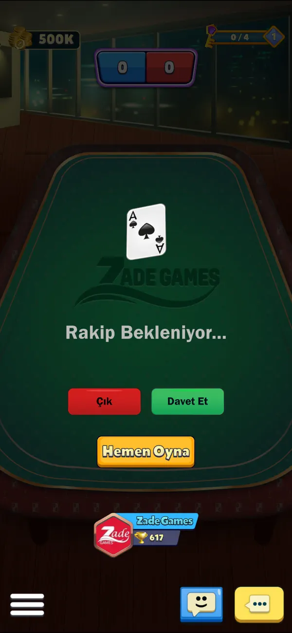 Screenshot #2 pour Pişti Zade Games