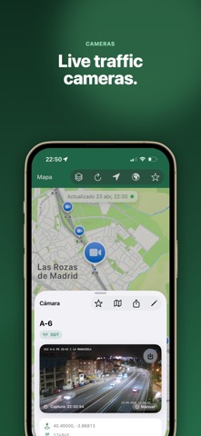 DGTCam: Traffic & Fuel Spain iPhone screenshot