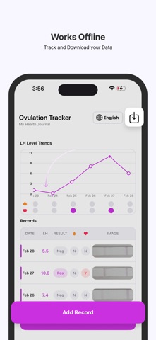 Luna Tracker - Ovulation & LH Screenshot 6 of 7
