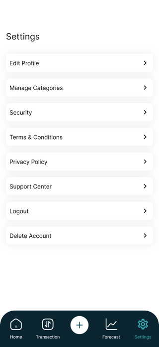 ForeCash-Financial Forecasting Screenshot 8 of 8