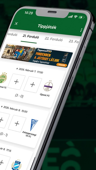 Screenshot #2 pour Ferencvárosi TC