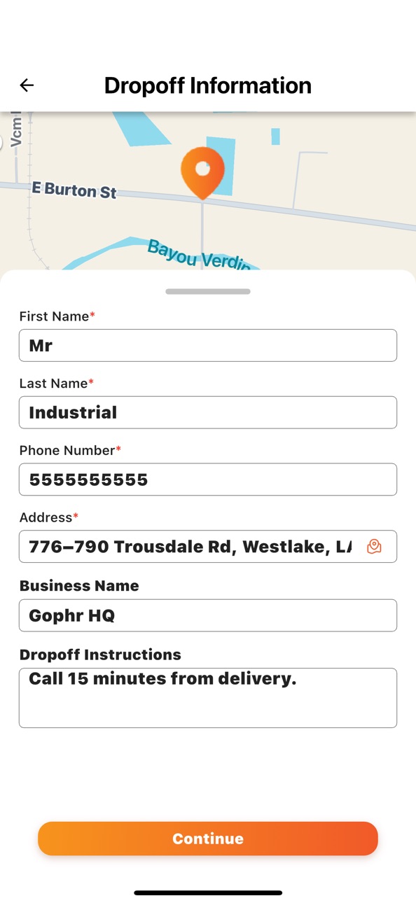 iPhone screenshot