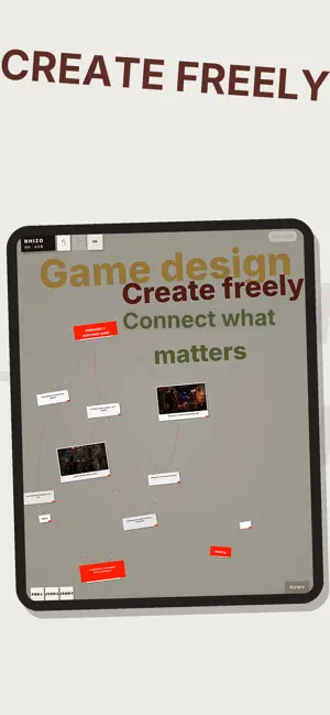 Rhizo: Freeform Mind Map screenshot 2
