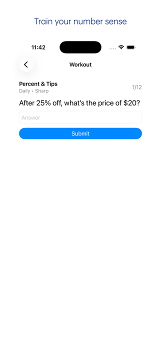 Mental Math Gym Screenshot 2 of 5