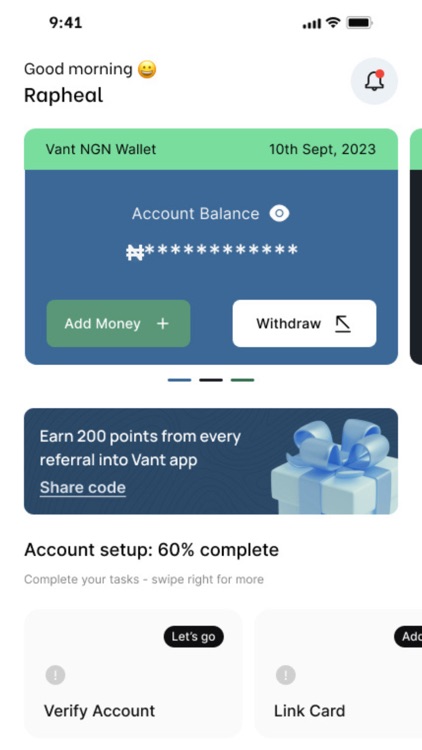 Vant - Bank, Save & Invest