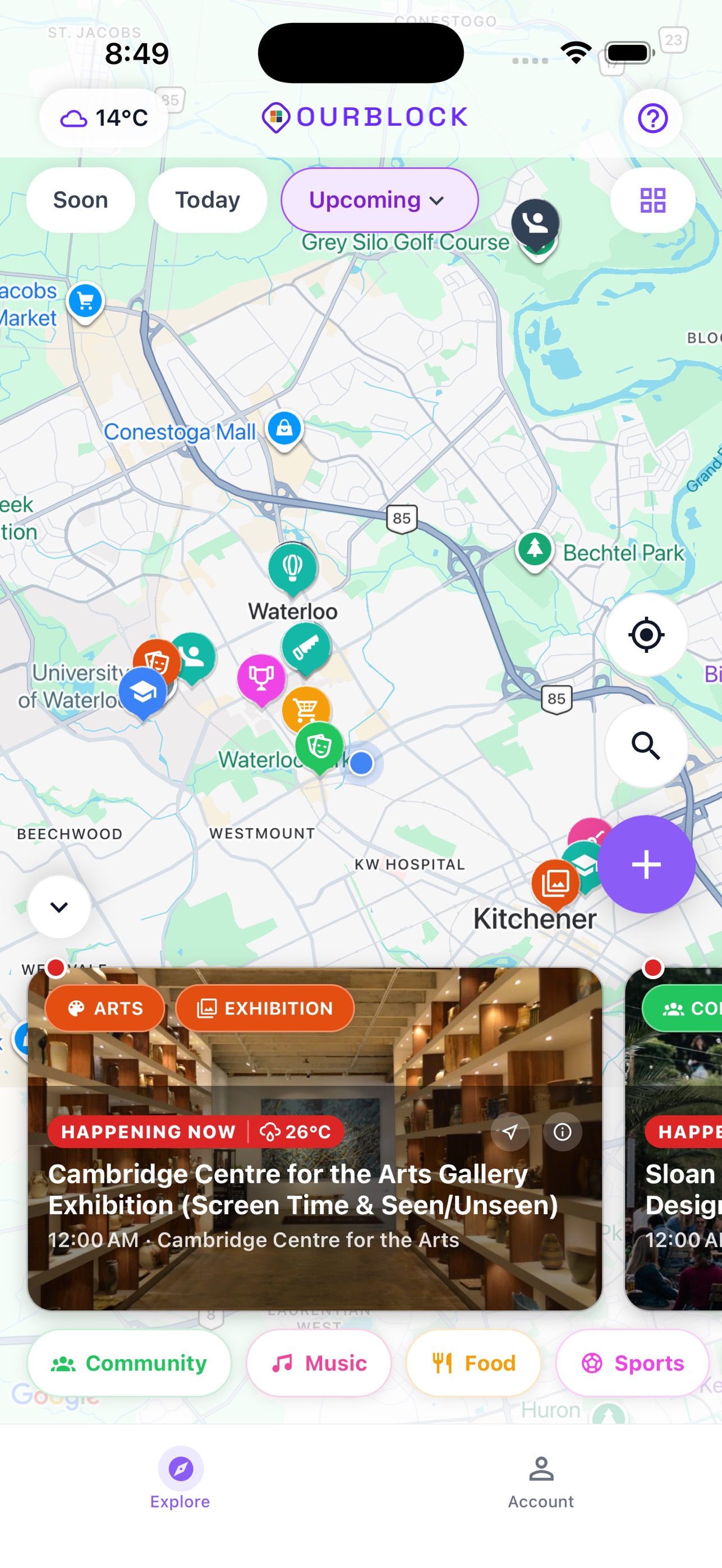 Screenshot 1 of OurBlock - Events