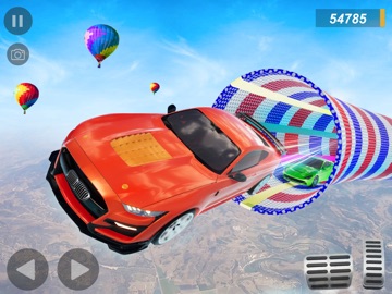 Mega ramps flip Car Game 3D iPad screenshot