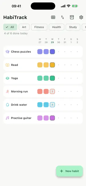 HabiTrack: Habit Tracker screenshot 3