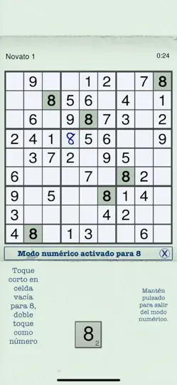 Captura de pantalla de Simply, Sudoku! en iPhone 5