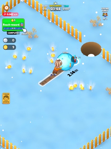 Snowball Simulator iPad screenshot