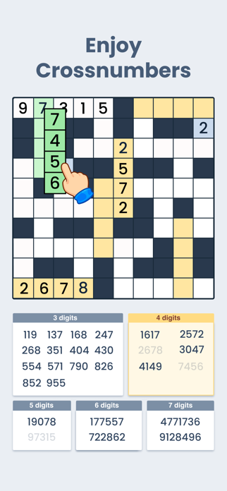 Crossnumbers - Puzzle Games Screenshot 2 of 5