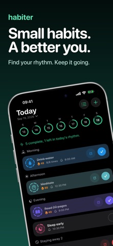 Habit Tracker: Habiter Screenshot 1 of 10