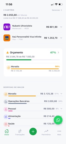 Neo Finanças iPhone screenshot