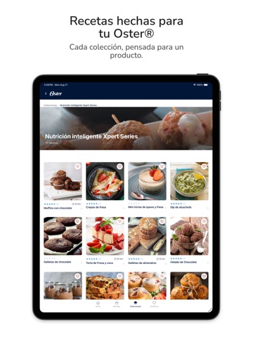 Recetas Oster® iPad screenshot 5