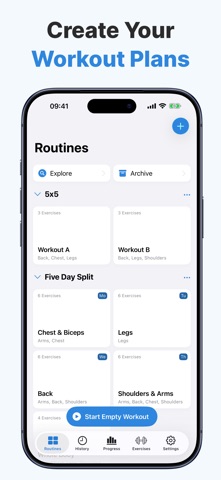 Gym Progress Tracker: Liftlog+ Screenshot 3 of 9