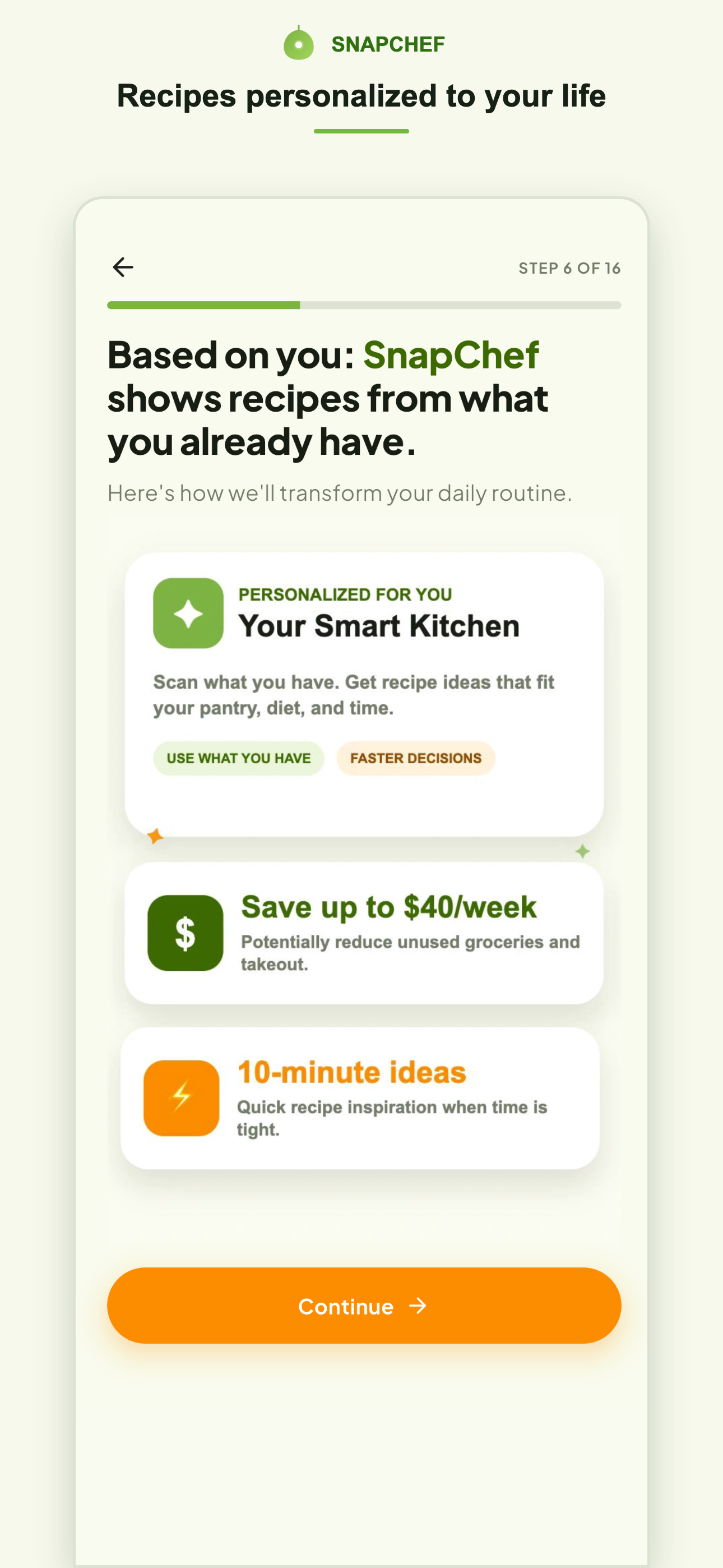 SnapChef: Fridge to Recipe screenshot 3