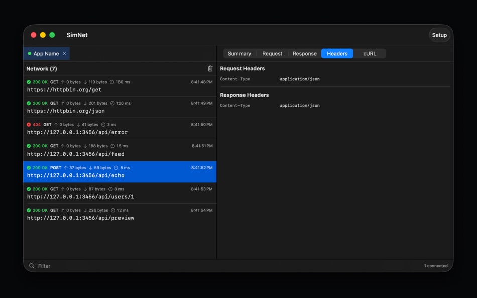 #5. SimNet (macOS) Által: Brady Farley