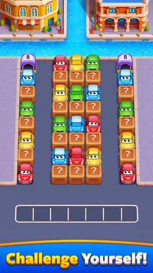 Captura de pantalla de Car Match - Traffic Puzzle en iPhone 5
