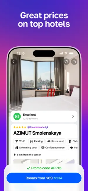 Moya Bron — Hotel Booking screenshot 2