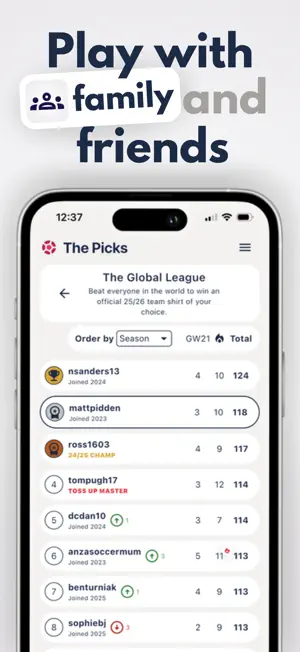 The Picks: Prem League 26/27 screenshot 3