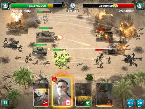 Screenshot #4 pour Heroes of War: Idle army game