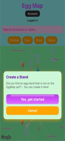EggMap Mobile screenshot