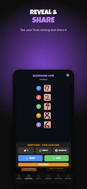 BlindRank: Blind Ranking Game screenshot 2