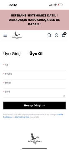Kahve Ambarı Pro screenshot